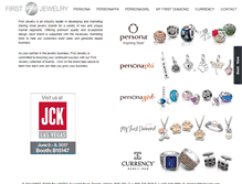 Tablet Screenshot of firstjewelry.com